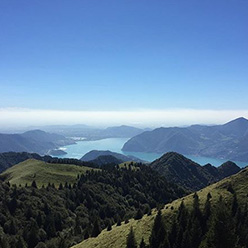 Panorama from Mount Guglielmo