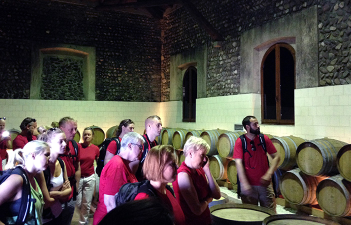 Franciacorta winery visit